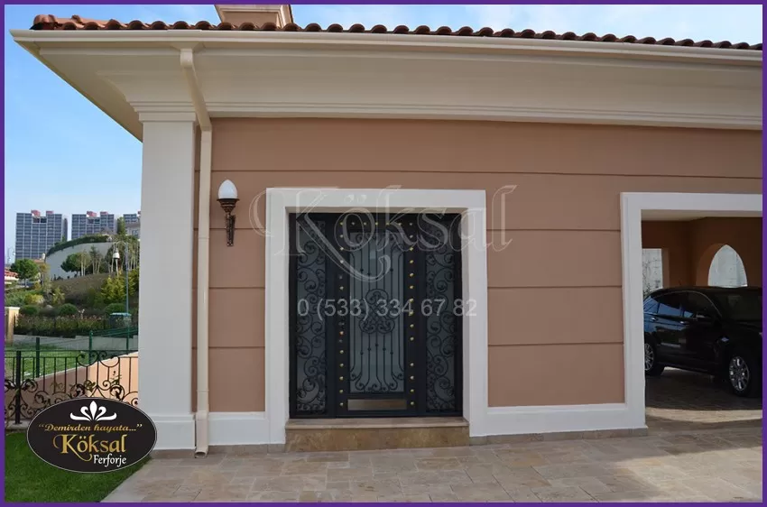 Çelik Villa Kapıları – Ferforje Villa Kapısı
