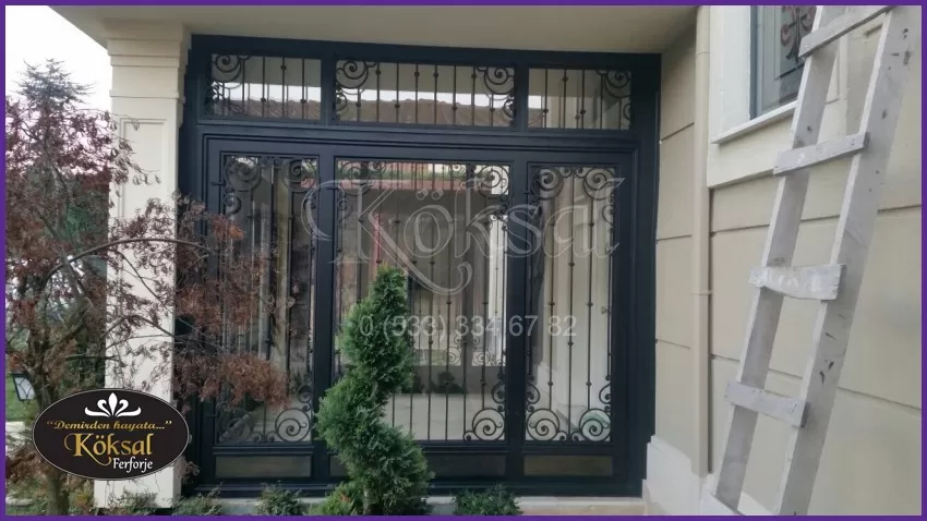 Demir Villa Kapıları – Ferforje Villa Kapıları