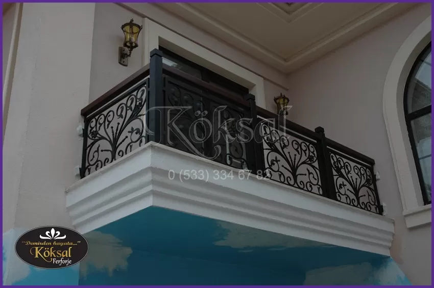 Desenli Balkon Korkuluğu – Balkon Korkuluk Modelleri