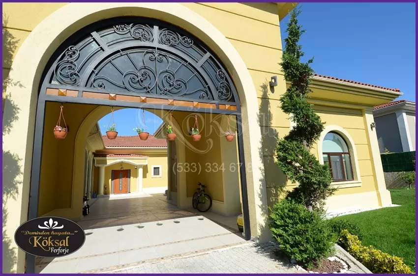 Dış Mekan Villa Kapısı - Villa Giriş Kapısı