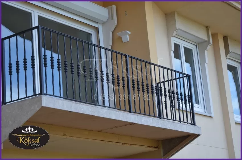 Ferforje Balkon Korkuluk - Demir Teras Balkon Korkuluk