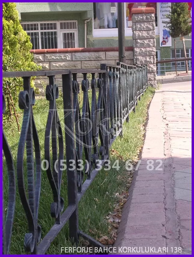 Ferforje Bahçe Korkulukları 138