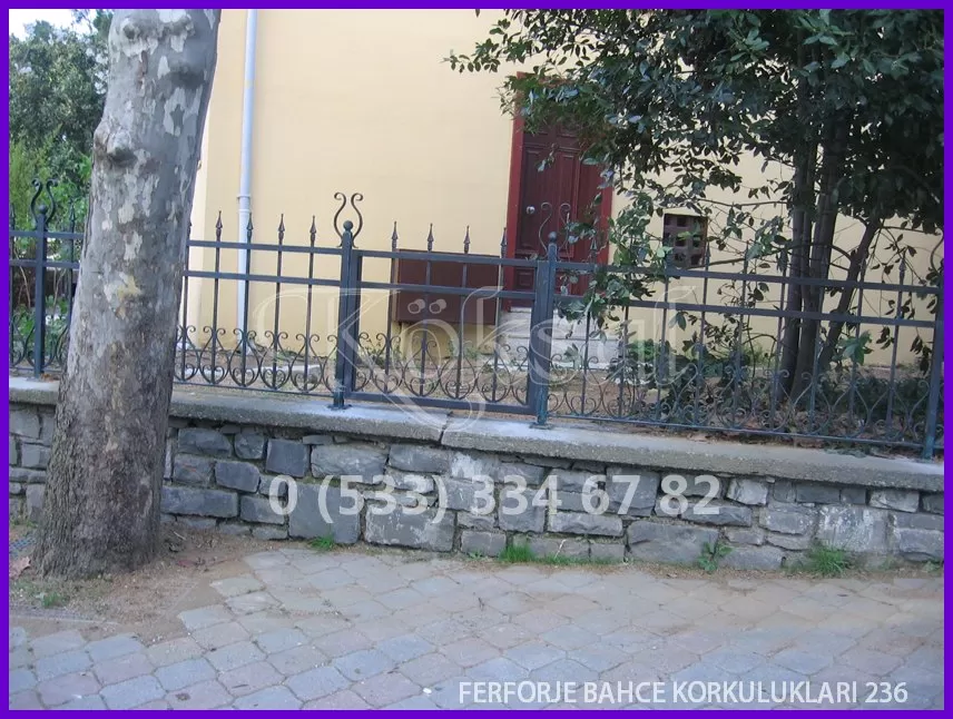 Ferforje Bahçe Korkulukları 236
