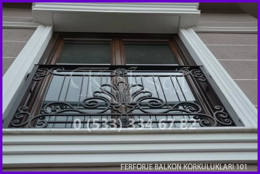 Ferforje Balkon Korkulukları 101