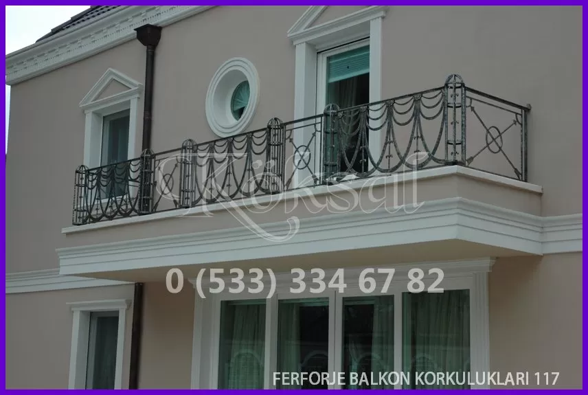 Ferforje Balkon Korkulukları 117