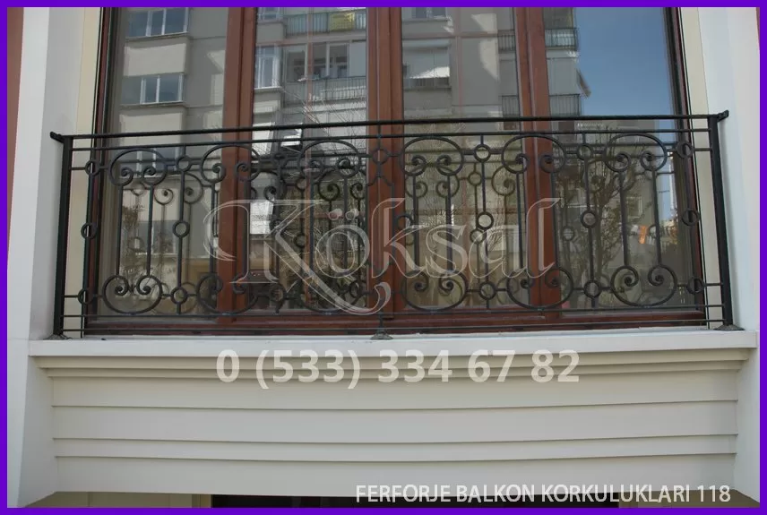 Ferforje Balkon Korkulukları 118