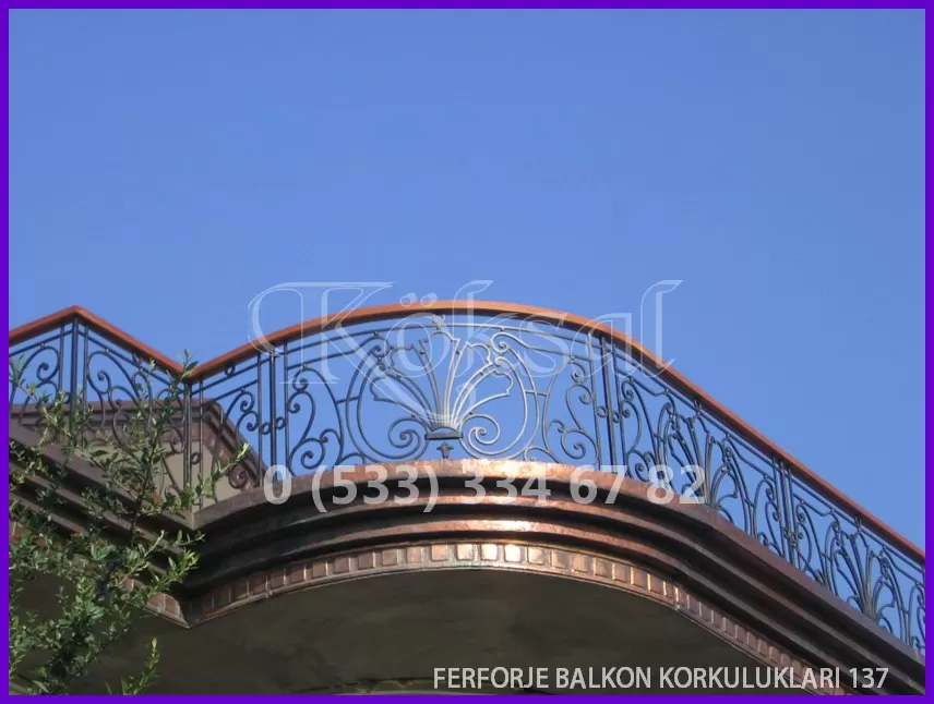 Ferforje Balkon Korkulukları 137