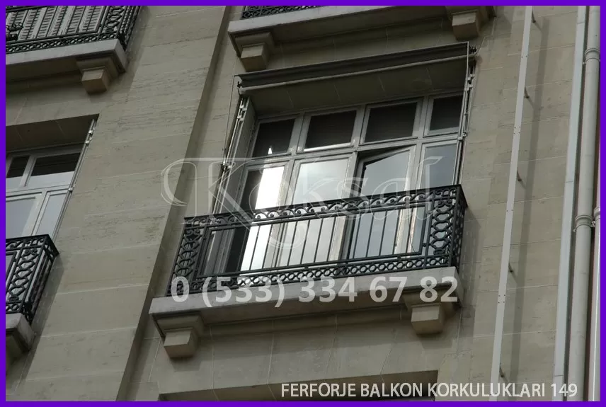 Ferforje Balkon Korkulukları 149