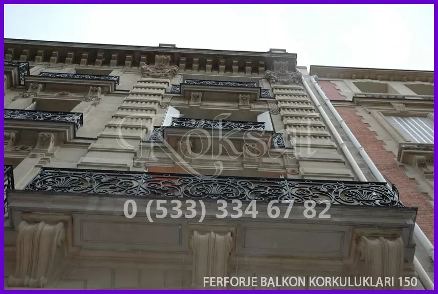 Ferforje Balkon Korkulukları 150