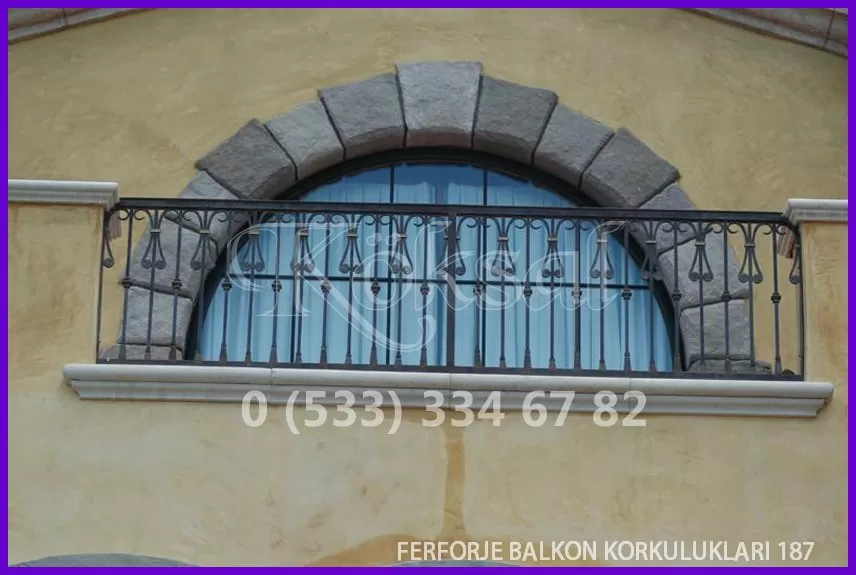 Ferforje Balkon Korkulukları 187