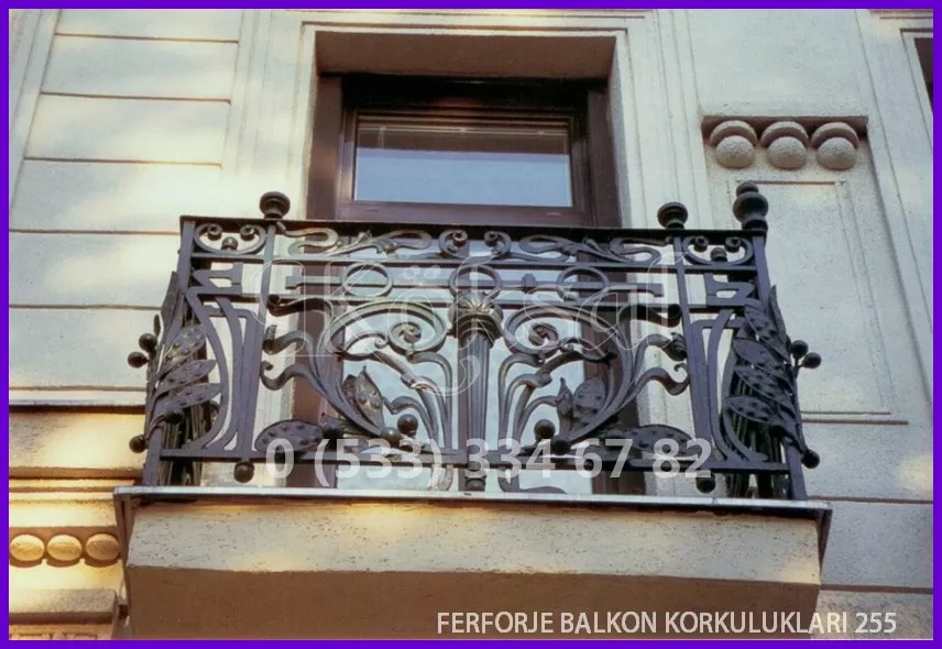 Ferforje Balkon Korkulukları 255