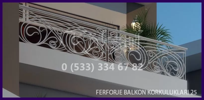 Ferforje Balkon Korkulukları 25