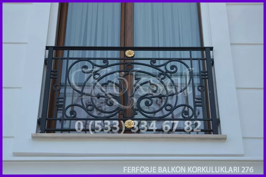 Ferforje Balkon Korkulukları 276