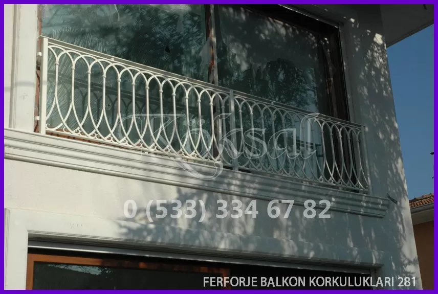 Ferforje Balkon Korkulukları 281