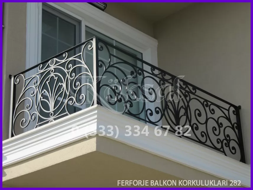 Ferforje Balkon Korkulukları 282