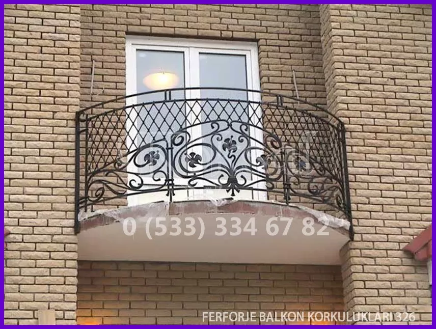 Ferforje Balkon Korkulukları 326