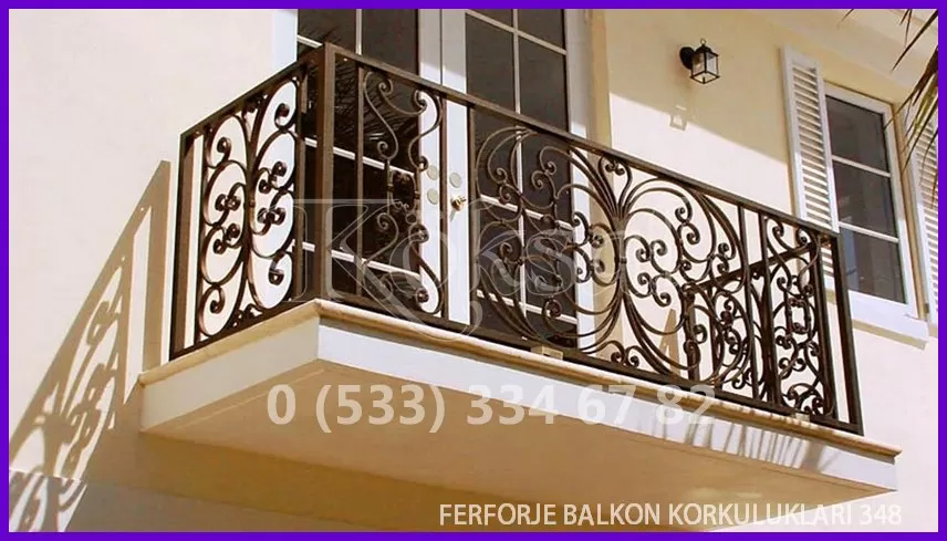 Ferforje Balkon Korkulukları 348