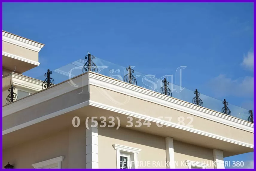 Ferforje Balkon Korkulukları 380