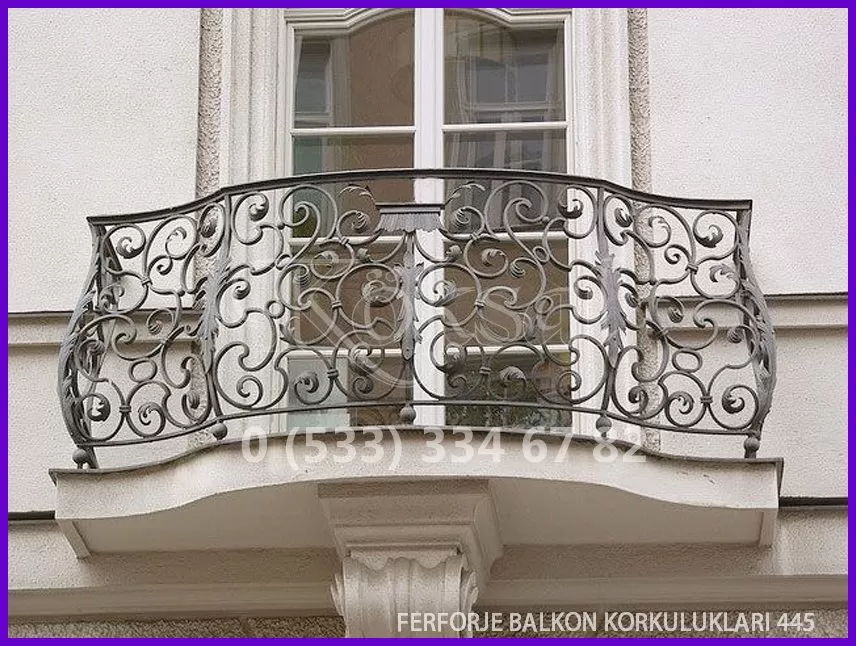 Ferforje Balkon Korkulukları 445