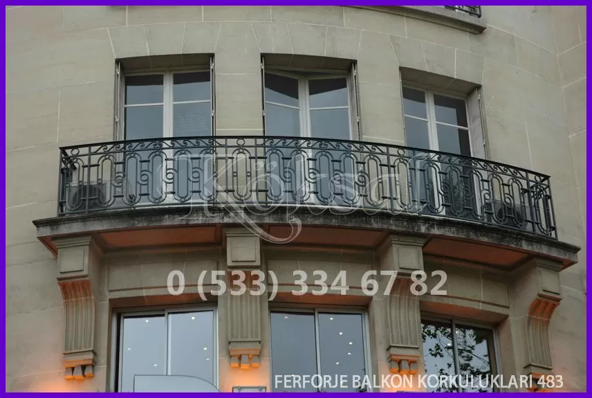 Ferforje Balkon Korkulukları 483