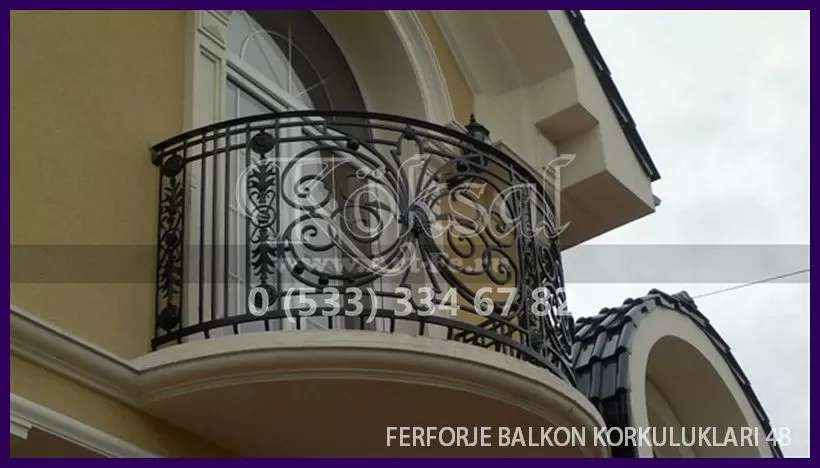 Ferforje Balkon Korkulukları 48