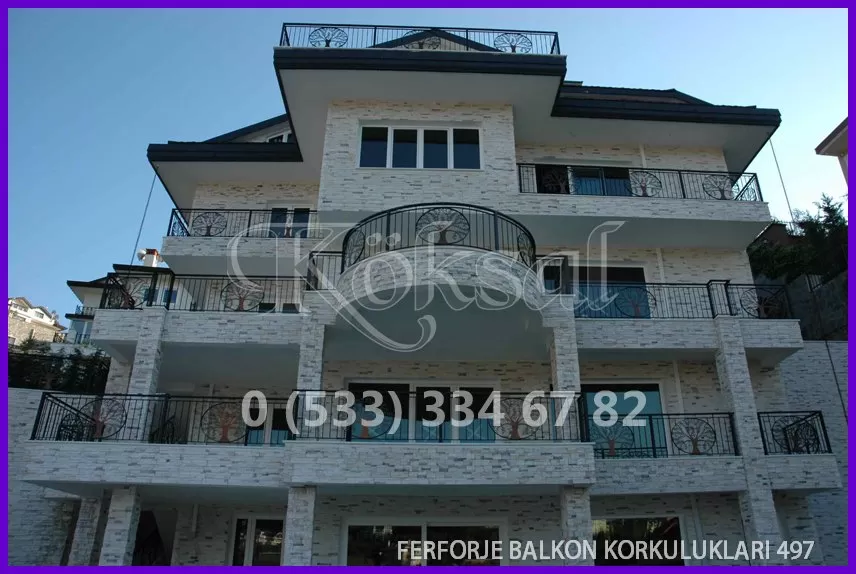 Ferforje Balkon Korkulukları 497