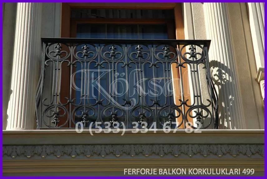 Ferforje Balkon Korkulukları 499