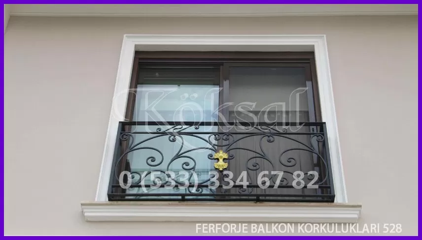 Ferforje Balkon Korkulukları 528