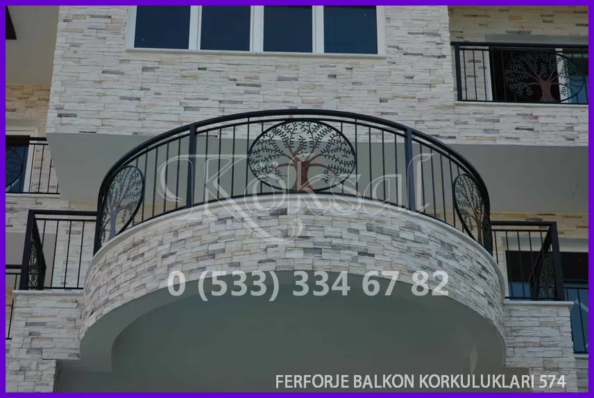Ferforje Balkon Korkulukları 574