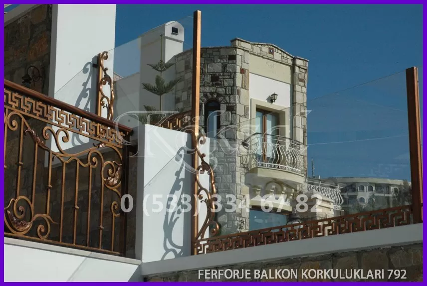 Ferforje Balkon Korkulukları 792