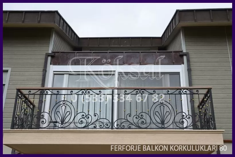 Ferforje Balkon Korkulukları 80