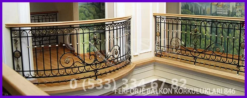 Ferforje Balkon Korkulukları 846