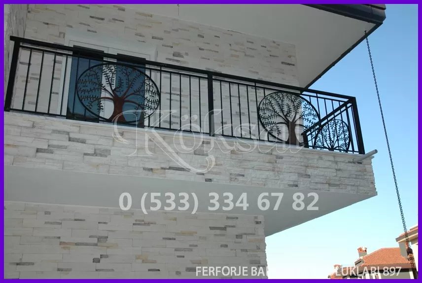 Ferforje Balkon Korkulukları 897