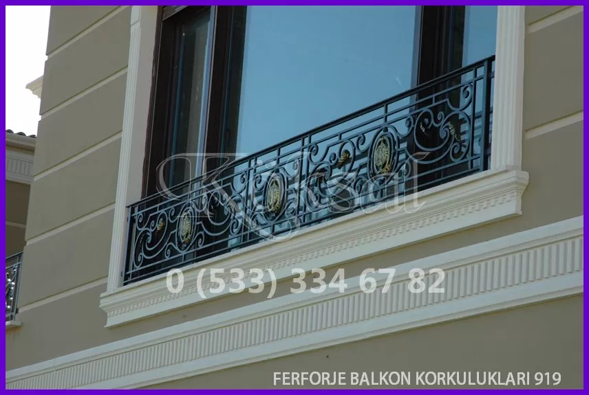 Ferforje Balkon Korkulukları 919