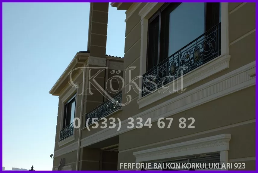 Ferforje Balkon Korkulukları 923