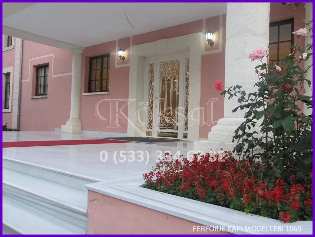 Ferforje Kapı Modelleri 1069 Ferforje Kapı Modelleri 1069