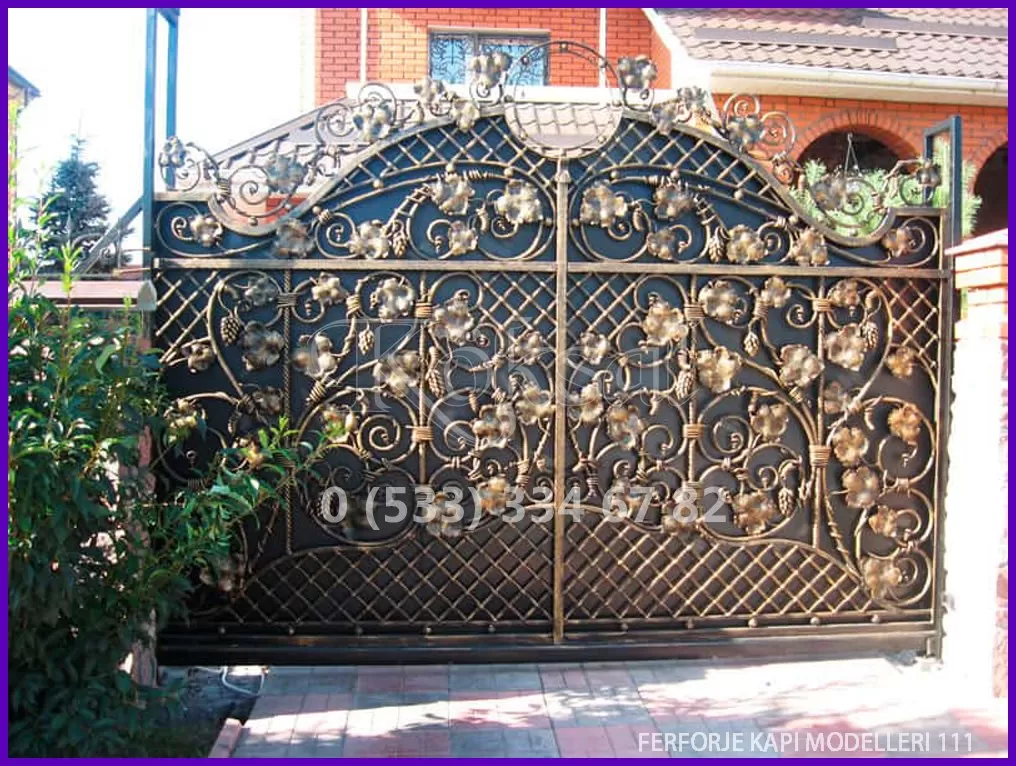 Ferforje Kapı Modelleri 111 Ferforje Kapı Modelleri 111
