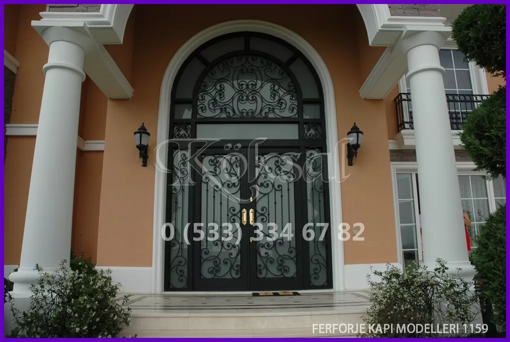 Ferforje Kapı Modelleri 1159 Ferforje Kapı Modelleri 1159