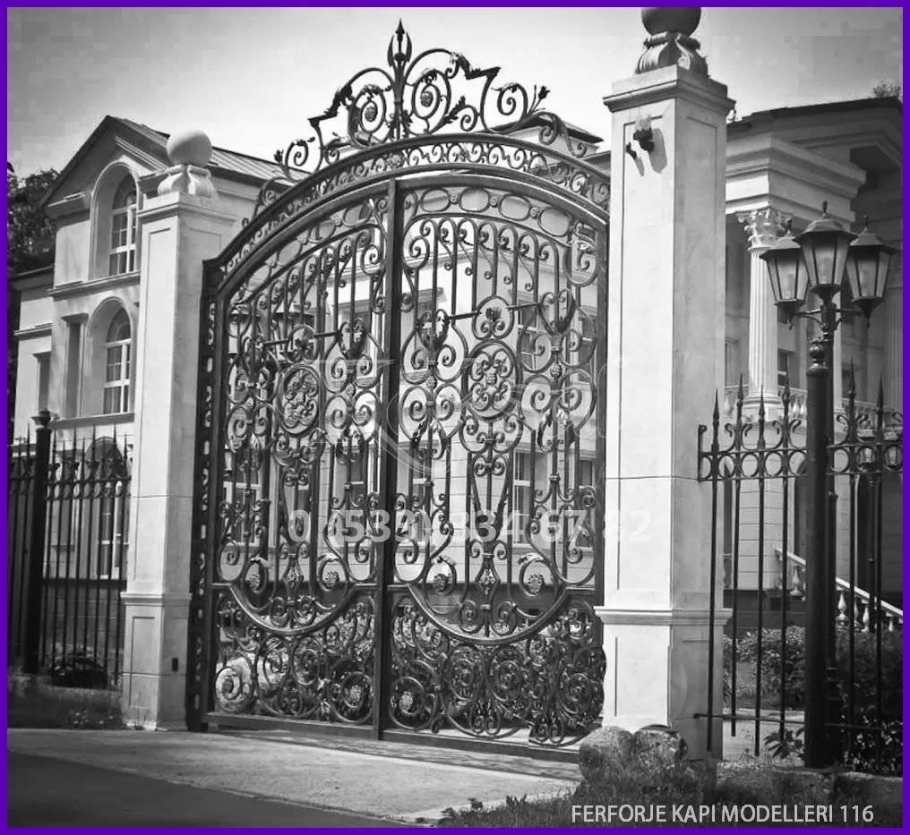 Ferforje Kapı Modelleri 116 Ferforje Kapı Modelleri 116