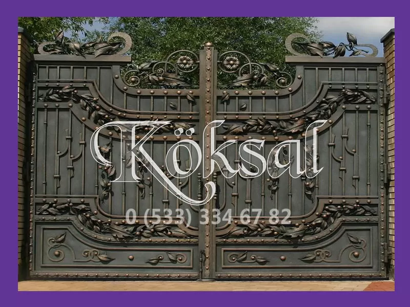 Ferforje Kapı Modelleri 1415 Ferforje Kapı Modelleri 1415