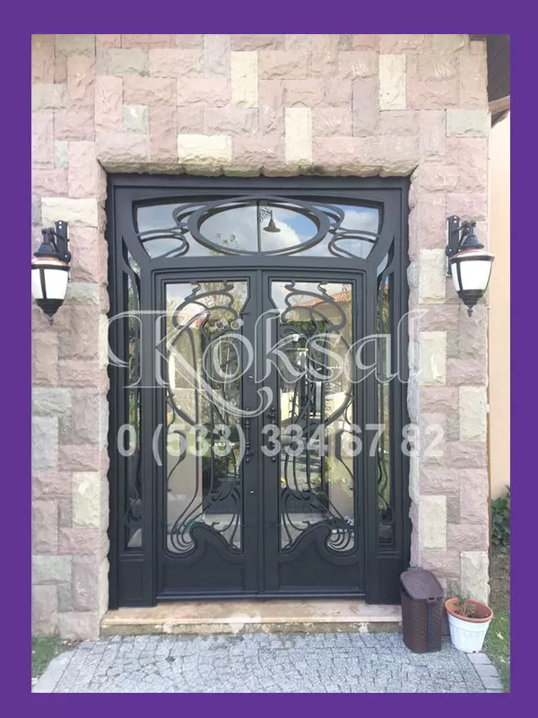 Ferforje Kapı Modelleri 1447 Ferforje Kapı Modelleri 1447