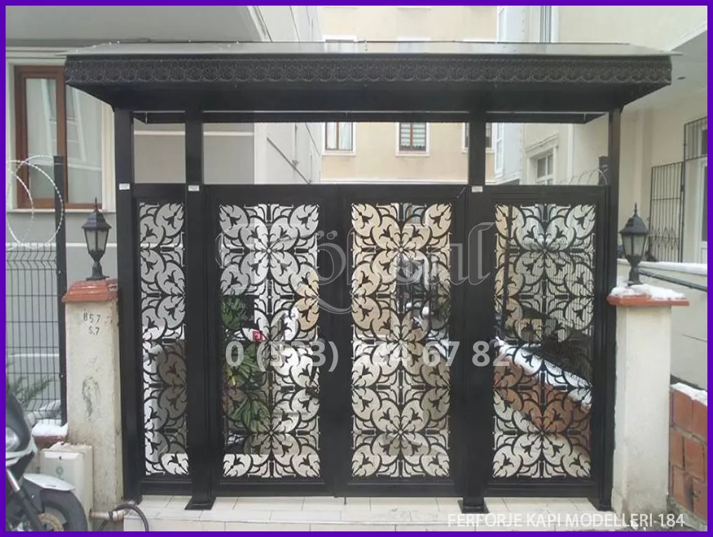Ferforje Kapı Modelleri 184 Ferforje Kapı Modelleri 184