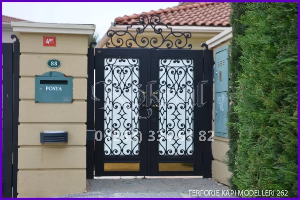 Ferforje Kapı Modelleri 262 Ferforje Kapı Modelleri 262