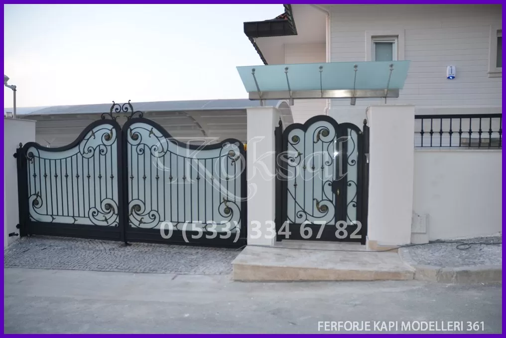 Ferforje Kapı Modelleri 361 Ferforje Kapı Modelleri 361