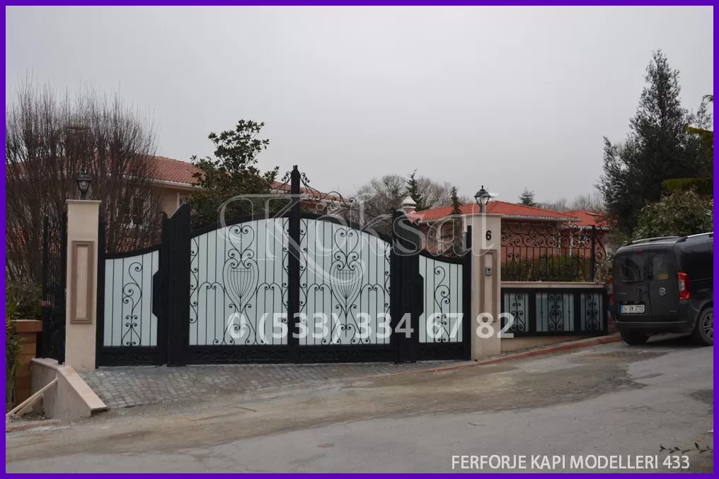 Ferforje Kapı Modelleri 433 Ferforje Kapı Modelleri 433