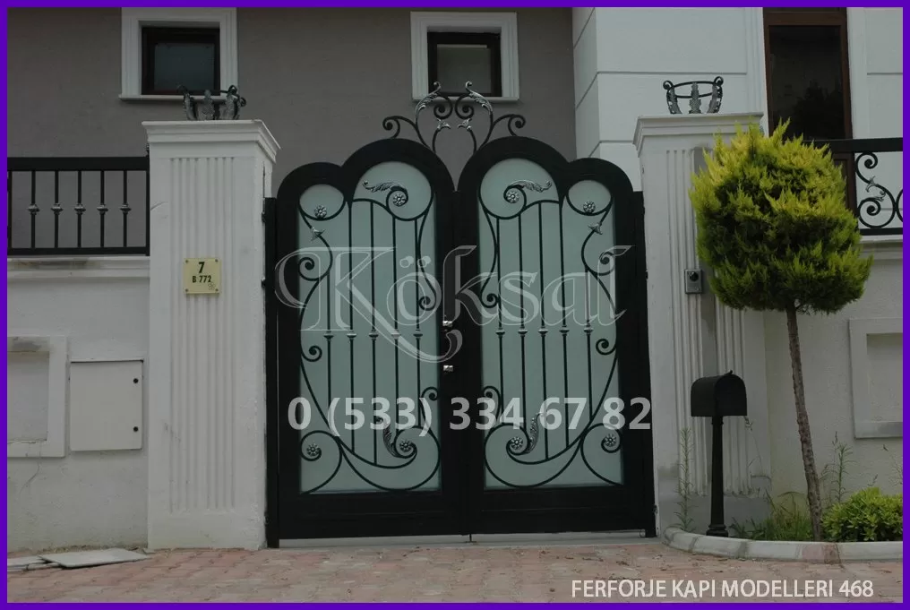 Ferforje Kapı Modelleri 468 Ferforje Kapı Modelleri 468