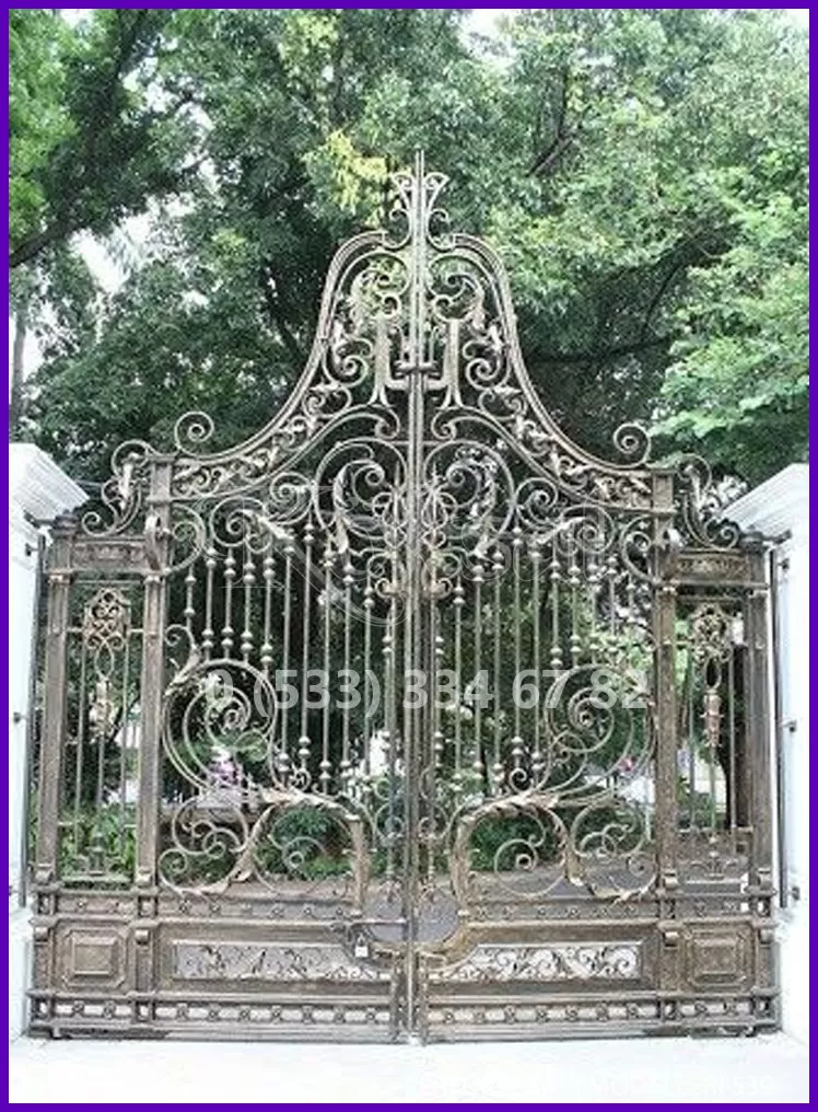 Ferforje Kapı Modelleri 539 Ferforje Kapı Modelleri 539