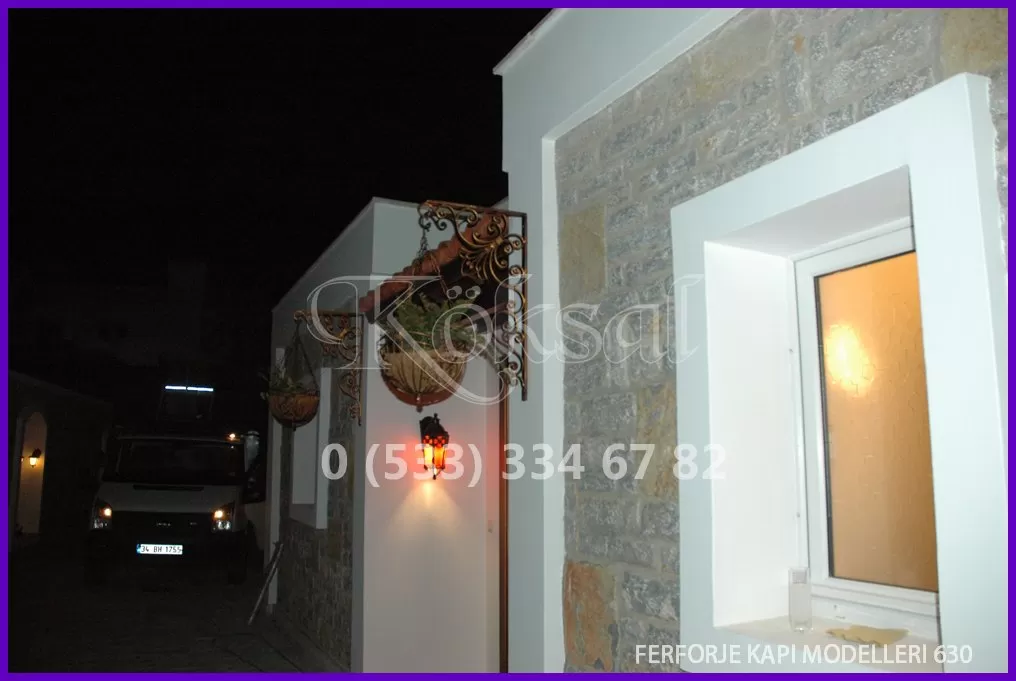 Ferforje Kapı Modelleri 630 Ferforje Kapı Modelleri 630