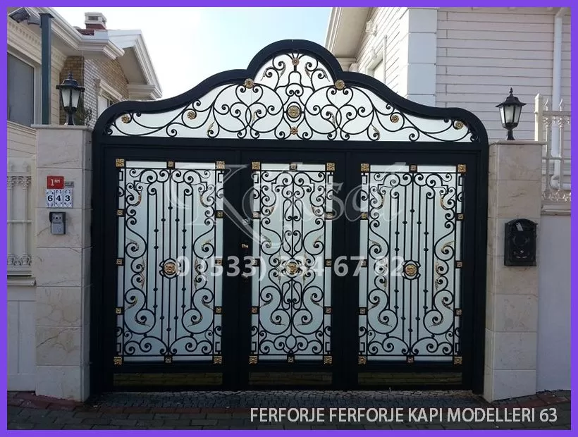 Ferforje Kapı Modelleri 63 Ferforje Kapı Modelleri 63