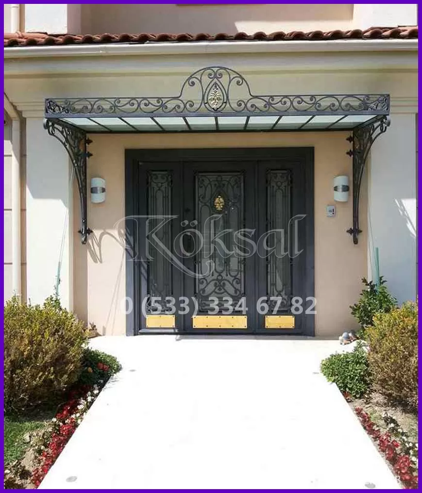 Ferforje Kapı Modelleri 718 Ferforje Kapı Modelleri 718